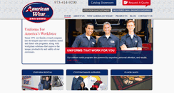 Desktop Screenshot of americanwear.com